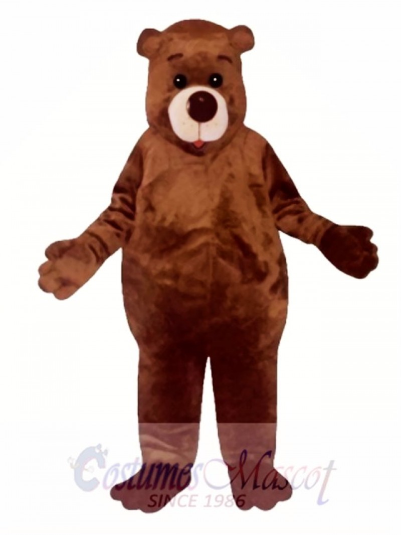 Cute Chubby Bear Mascot Costume