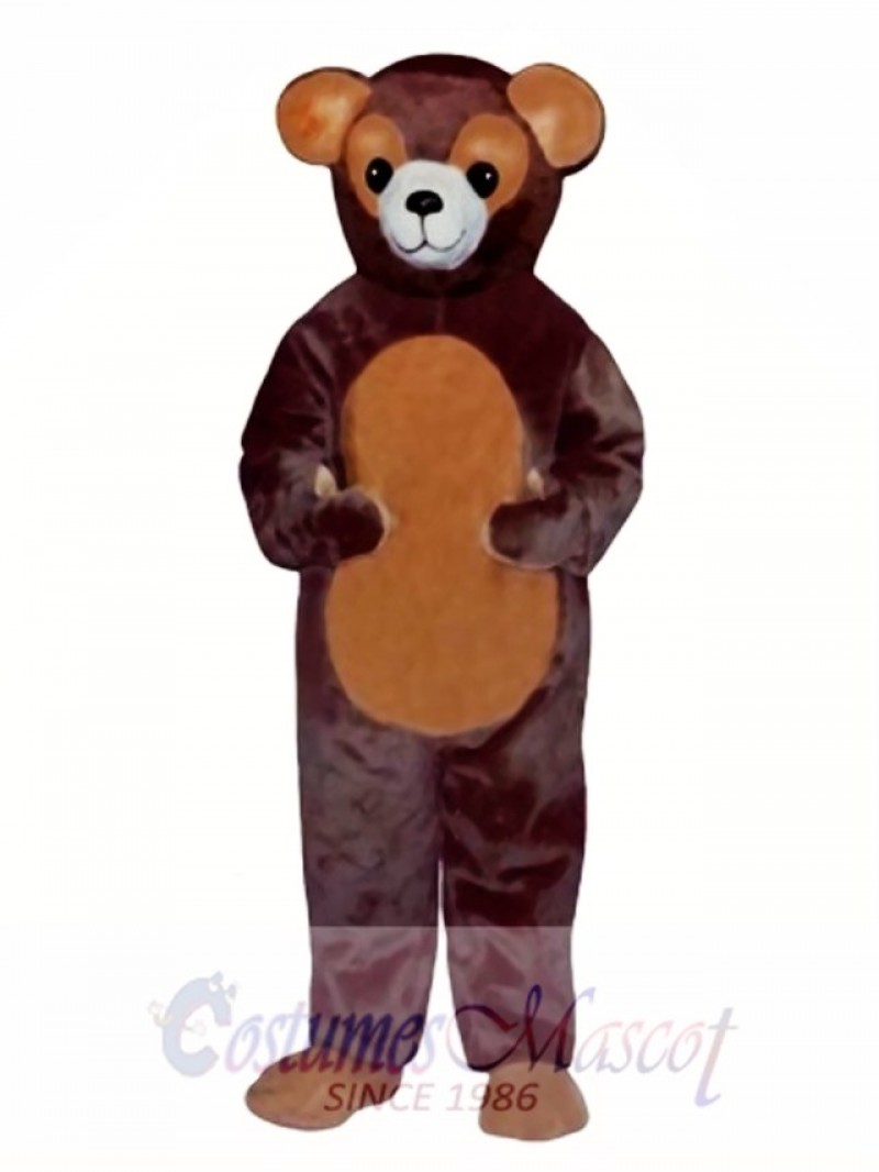 New Ted Bear Mascot Costume
