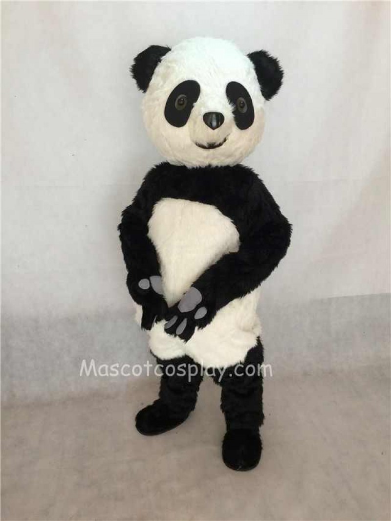 High Quality Plush Panda Adult Mascot Funny Costume Type D
