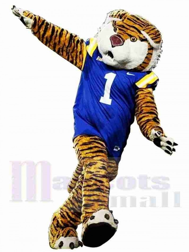Sporty Tiger Mascot Costume