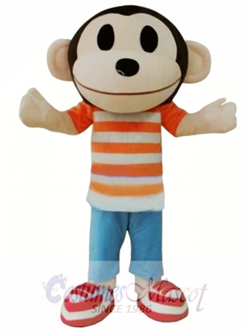 Monkey Adult Animal Cartoon Character Mascot Costume