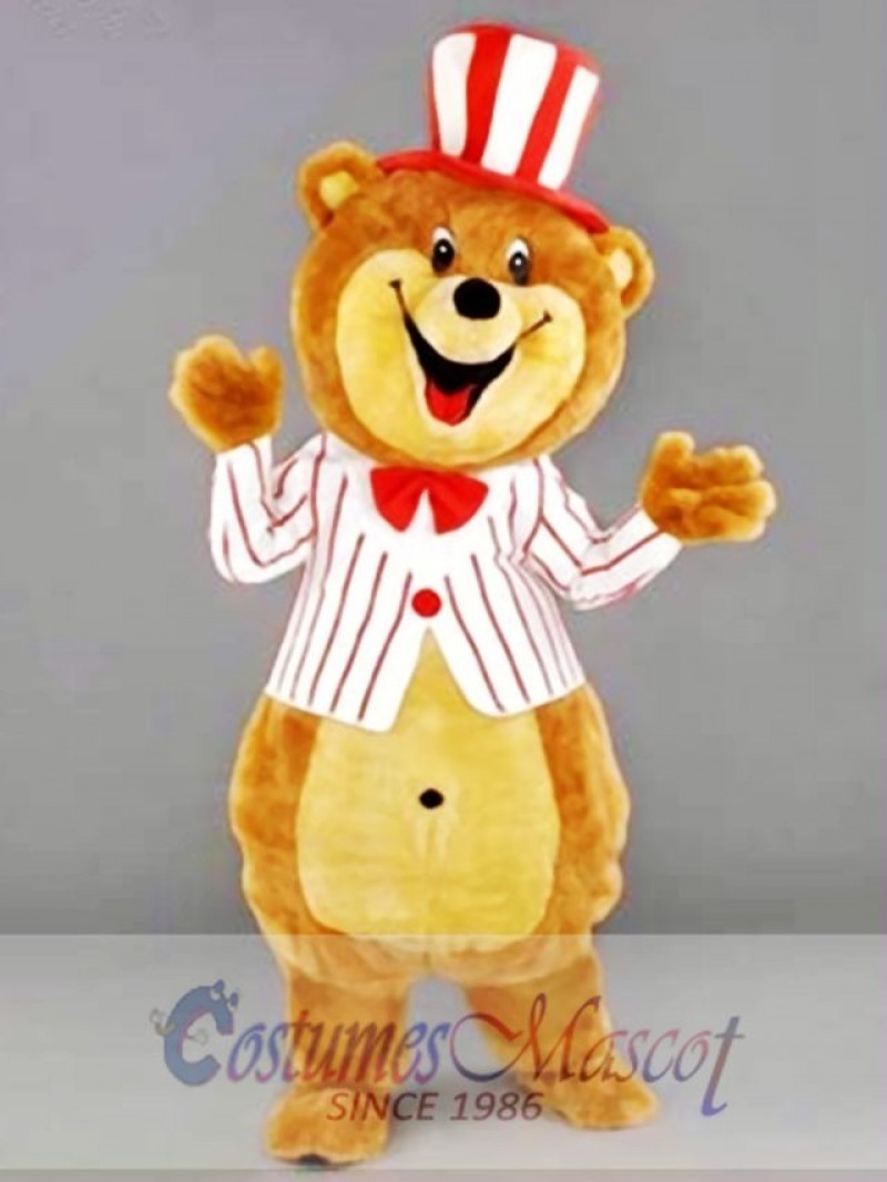 Happy Bear Mascot Costume