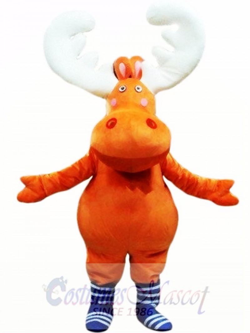 New Big Moose Deer Mascot Costume