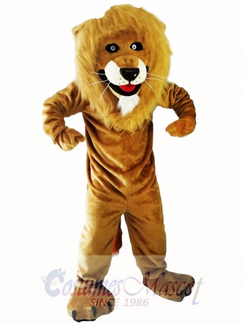 Strong Lion Mascot Costume