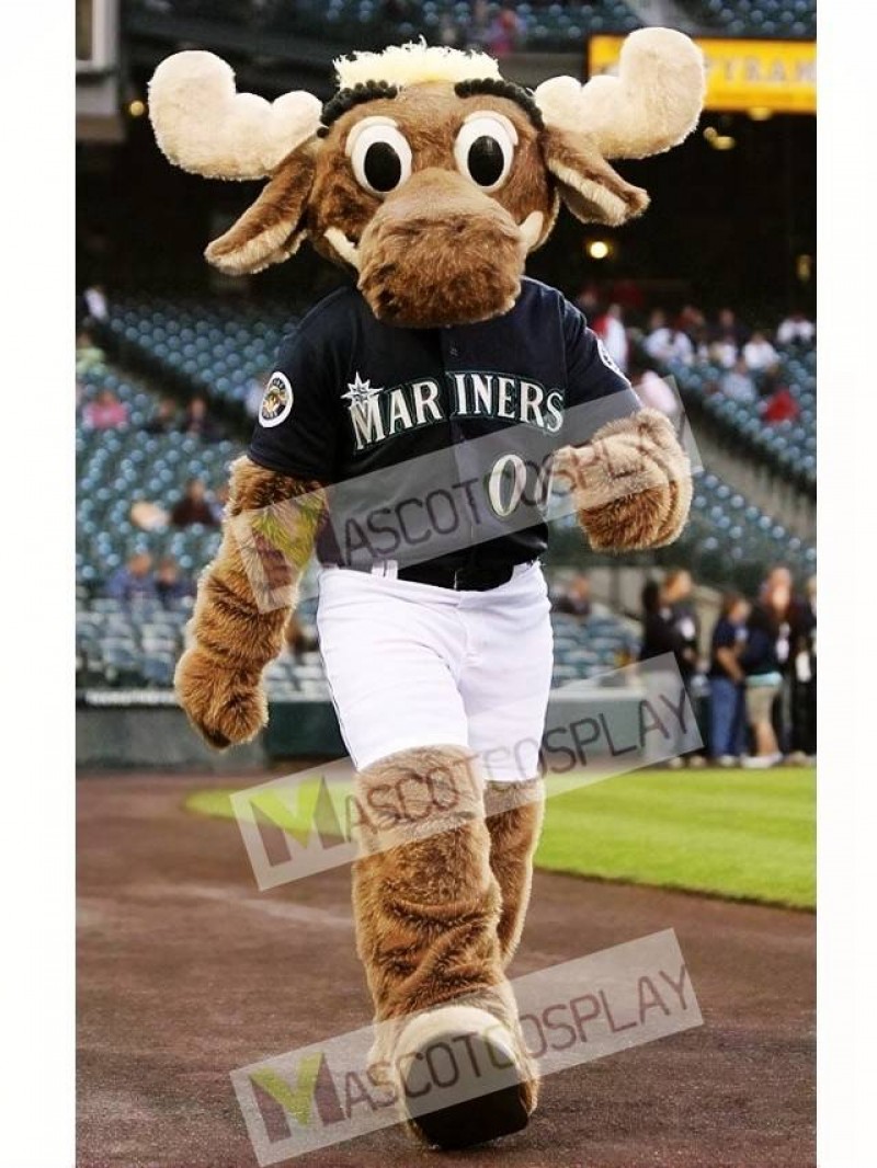 Sport Seattle Mariners the Moose Mascot Costume