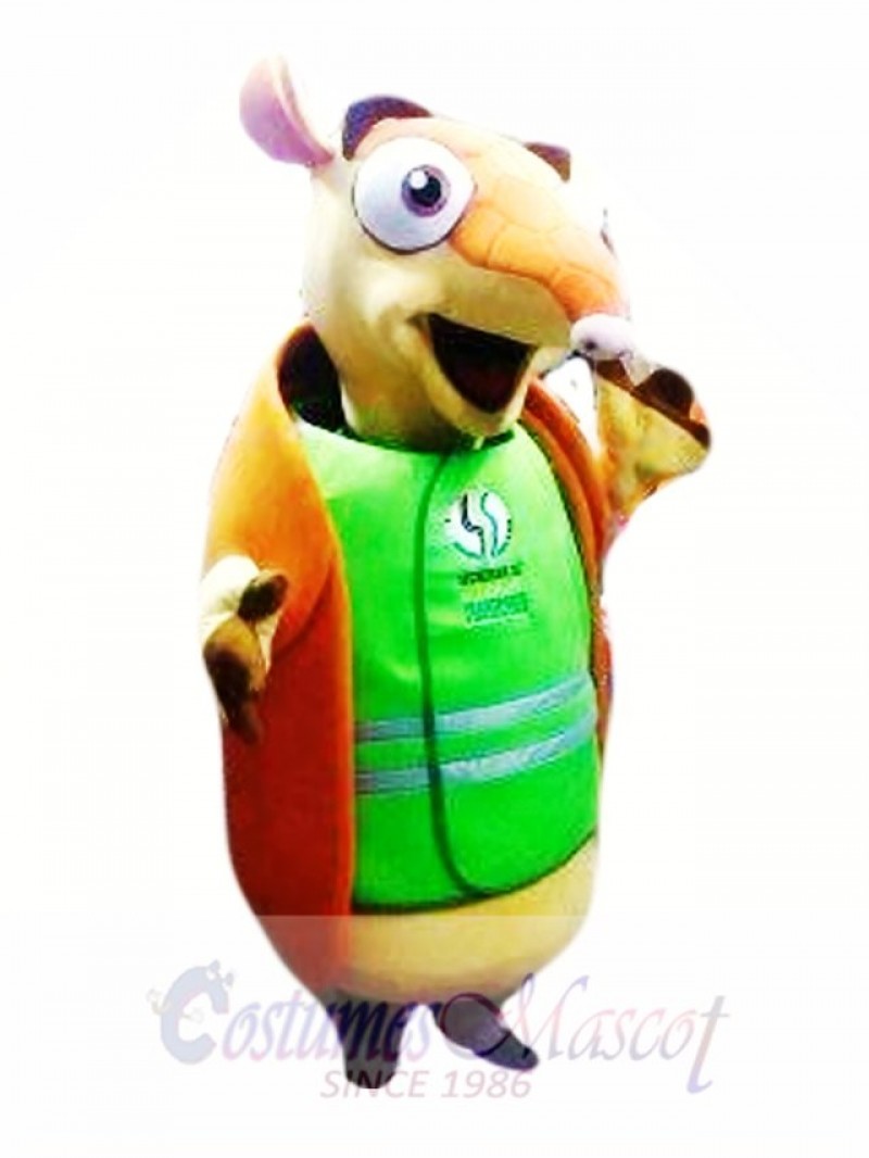Armadillo Mascot Costume Adult Costume