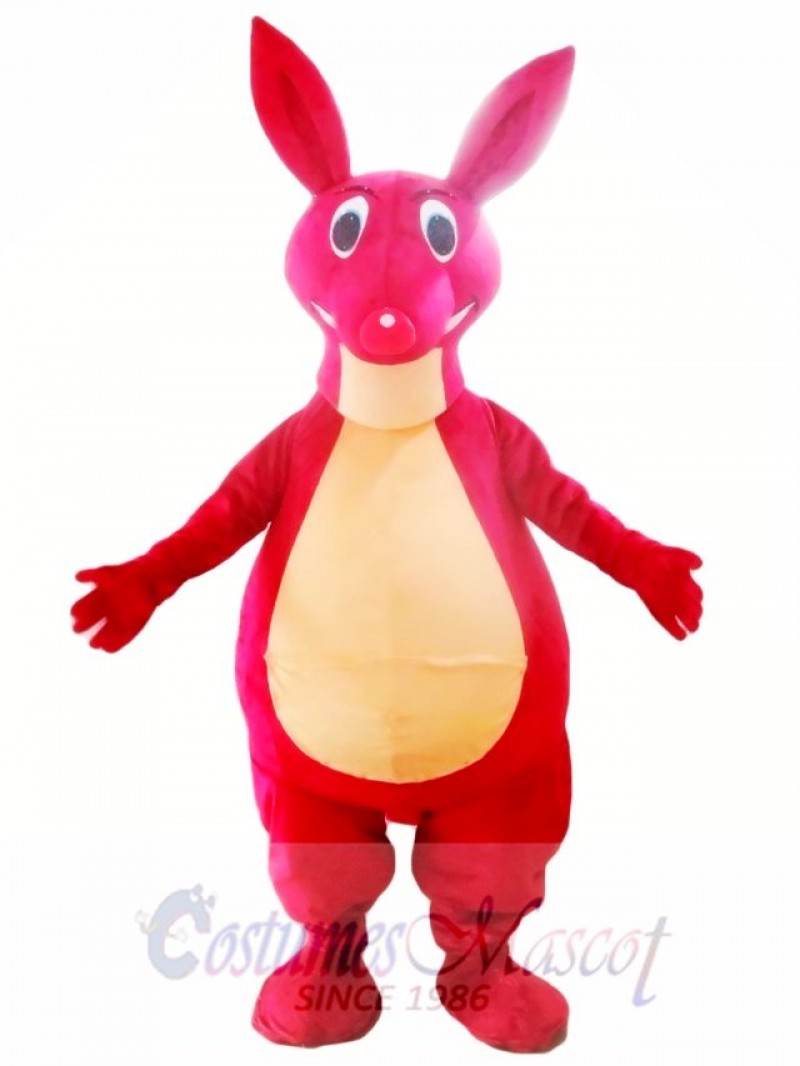 Red Kangaroo Mascot Costume