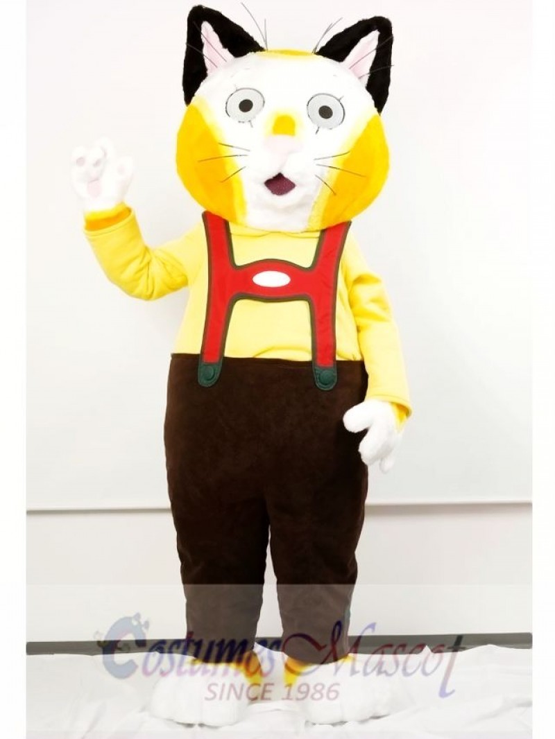 Huckle Cat Mascot Costume