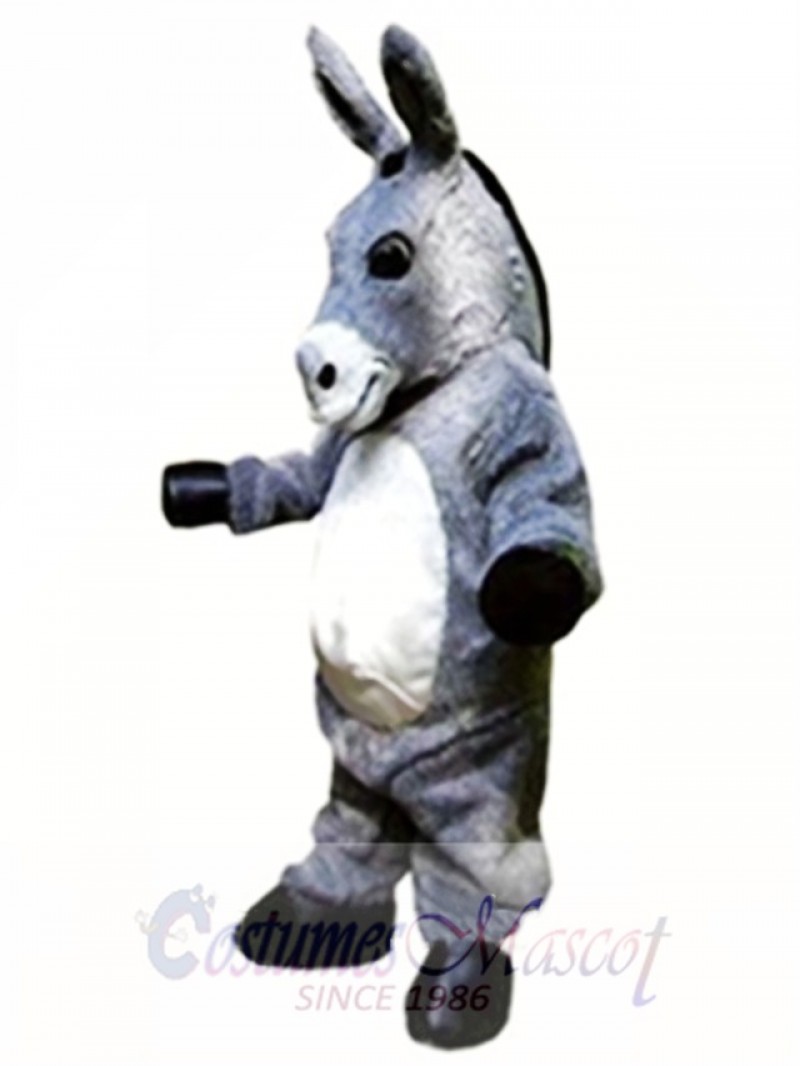 Gray Donkey Mascot Costume Animal Costume for Adult