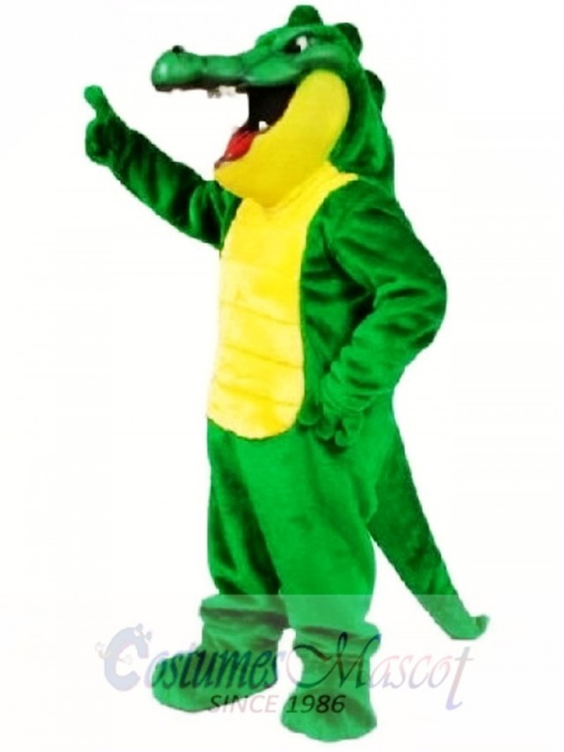Crunch Gator Mascot Costume  
