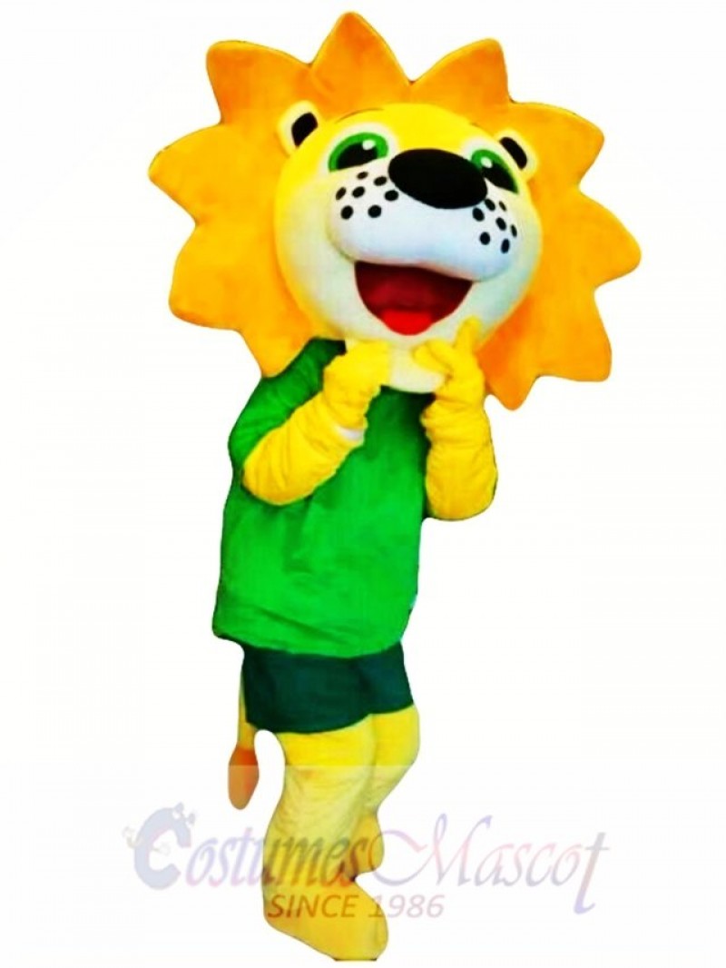 Sunshine Flower Lion Mascot Costume  