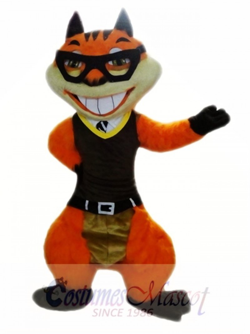 Orange Squirrel Mascot Costumes  