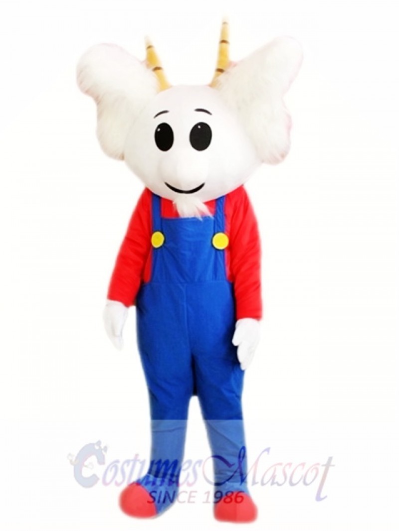 White Sheep Mascot Costumes  