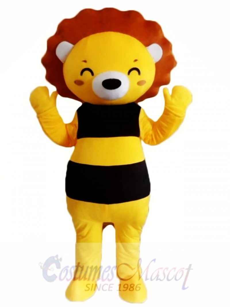Cartoon Lion Mascot Costume  