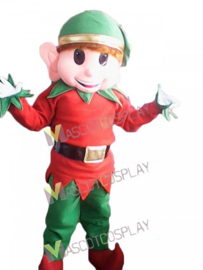 Christmas Elf Mascot Costume