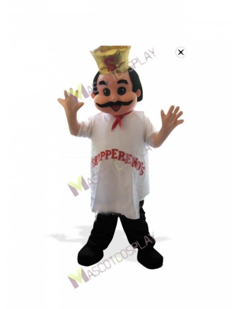High Quality Adult Restaurant Promotion Italian Chef Cook Mascot Costume
