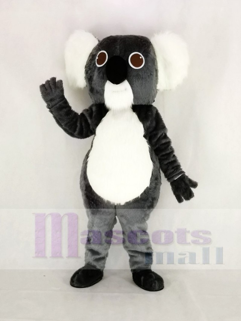 Cute Gray Koala Mascot Costume Animal