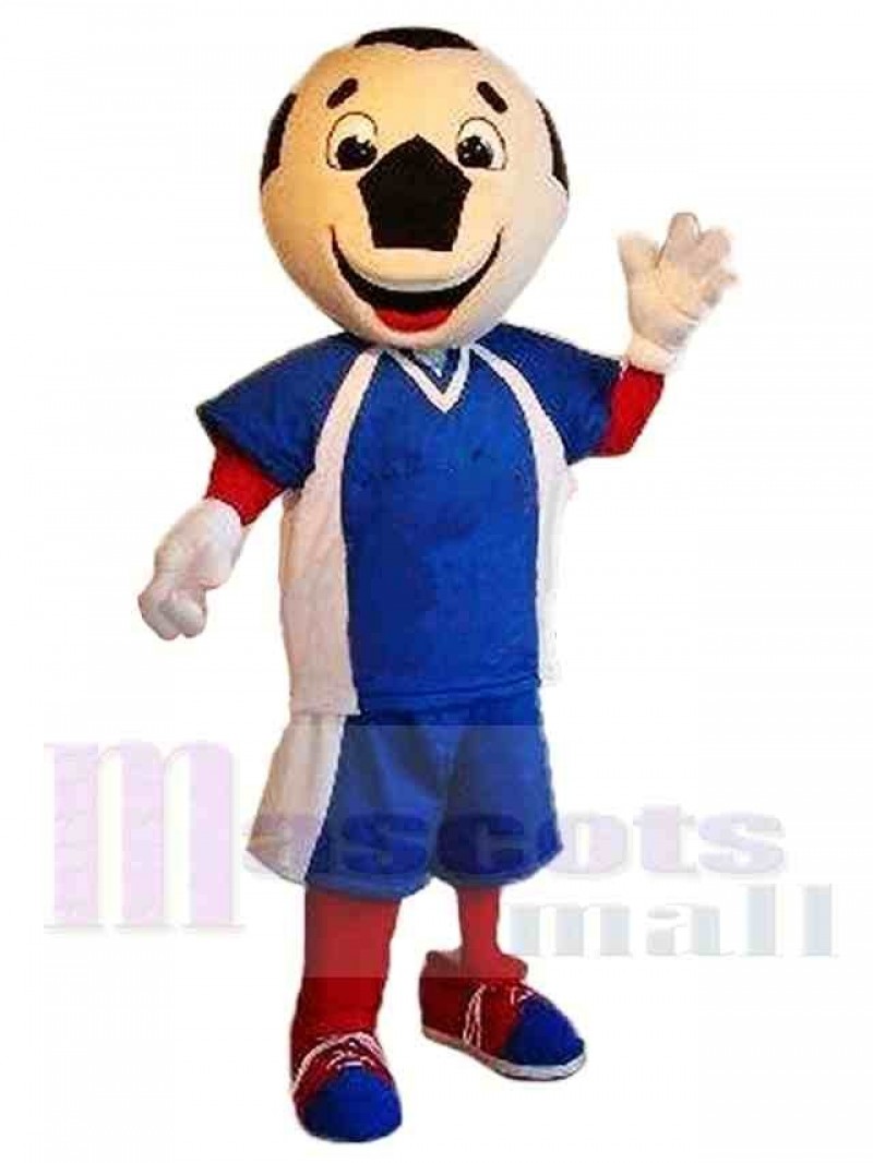 Happy Football Mascot Costume 