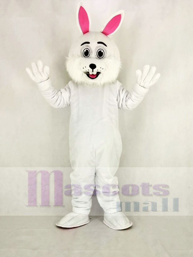 Easter Bunny Rabbit with Glasses Mascot Costume Animal
