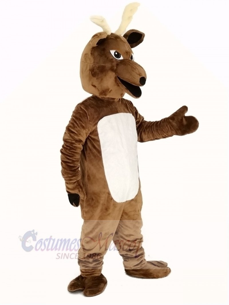 Sleepy Deer Mascot Costume Animal
