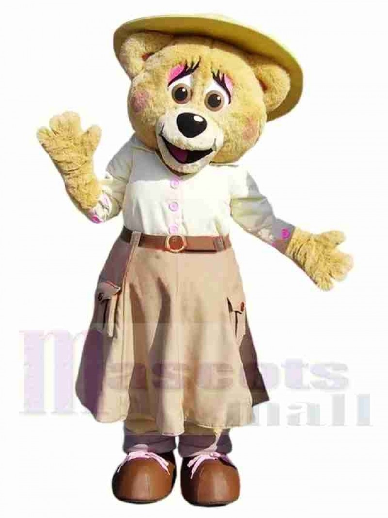 Beautiful Bear Mascot Costume 