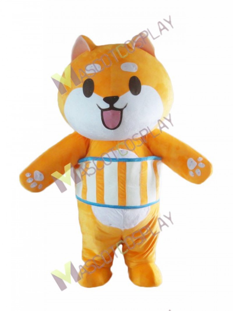 High Quality Adult Yellow Baby Bear Mascot Costume