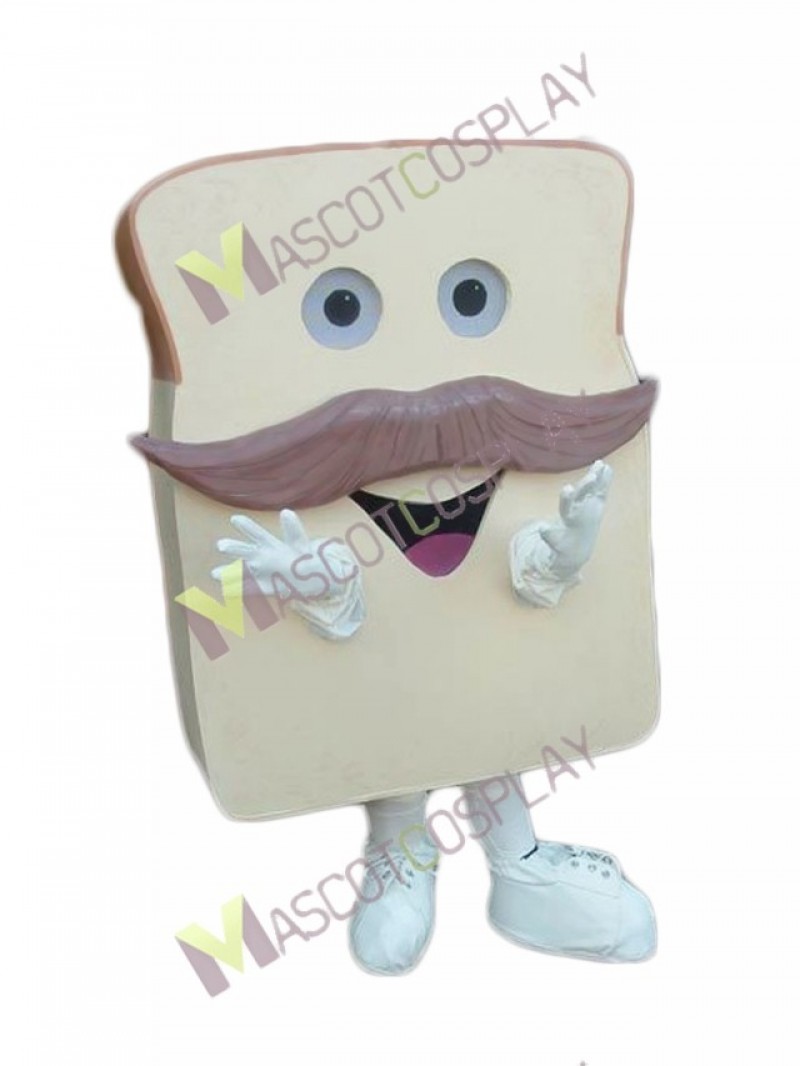 High Quality Adult Custom Made Yummy Slice Bread Mascot Costume