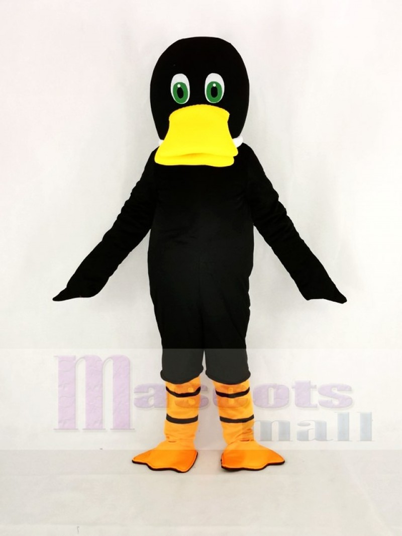 Black Duck Duckbill Mascot Costume Animal