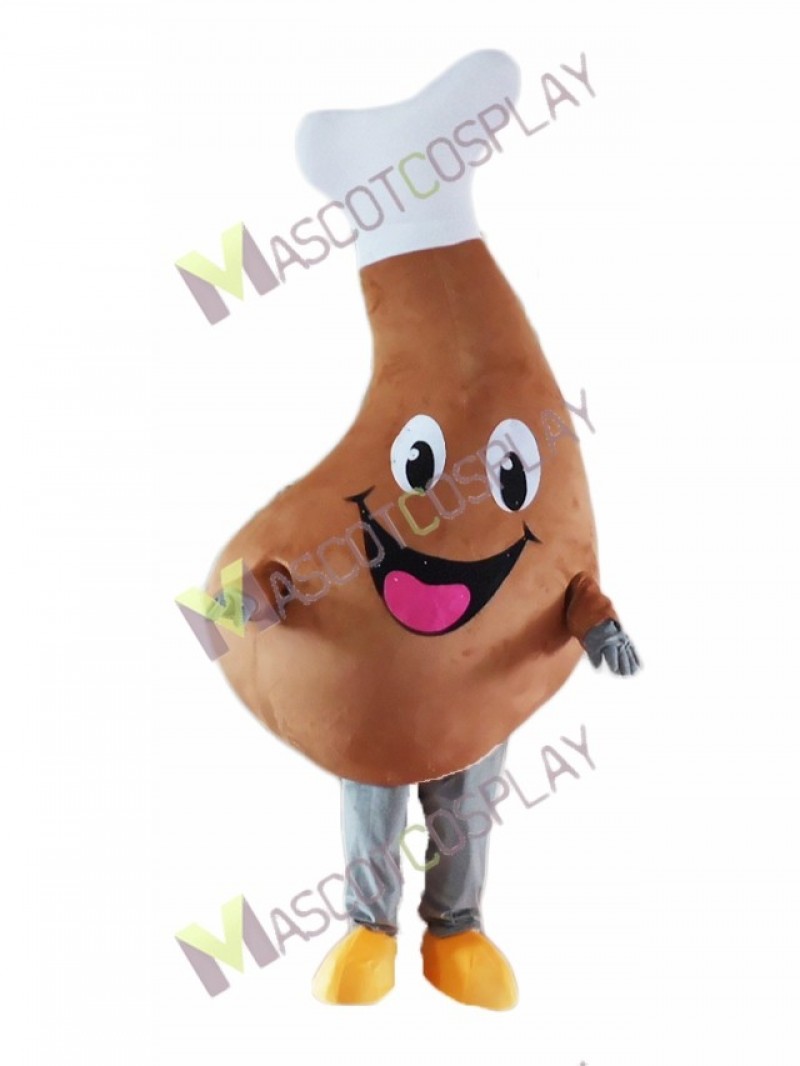 High Quality Adult Chicken Drumstick Mascot Costume