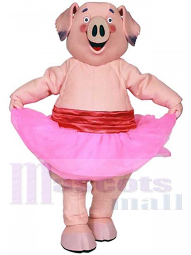 Mercy Watson Pig mascot costume