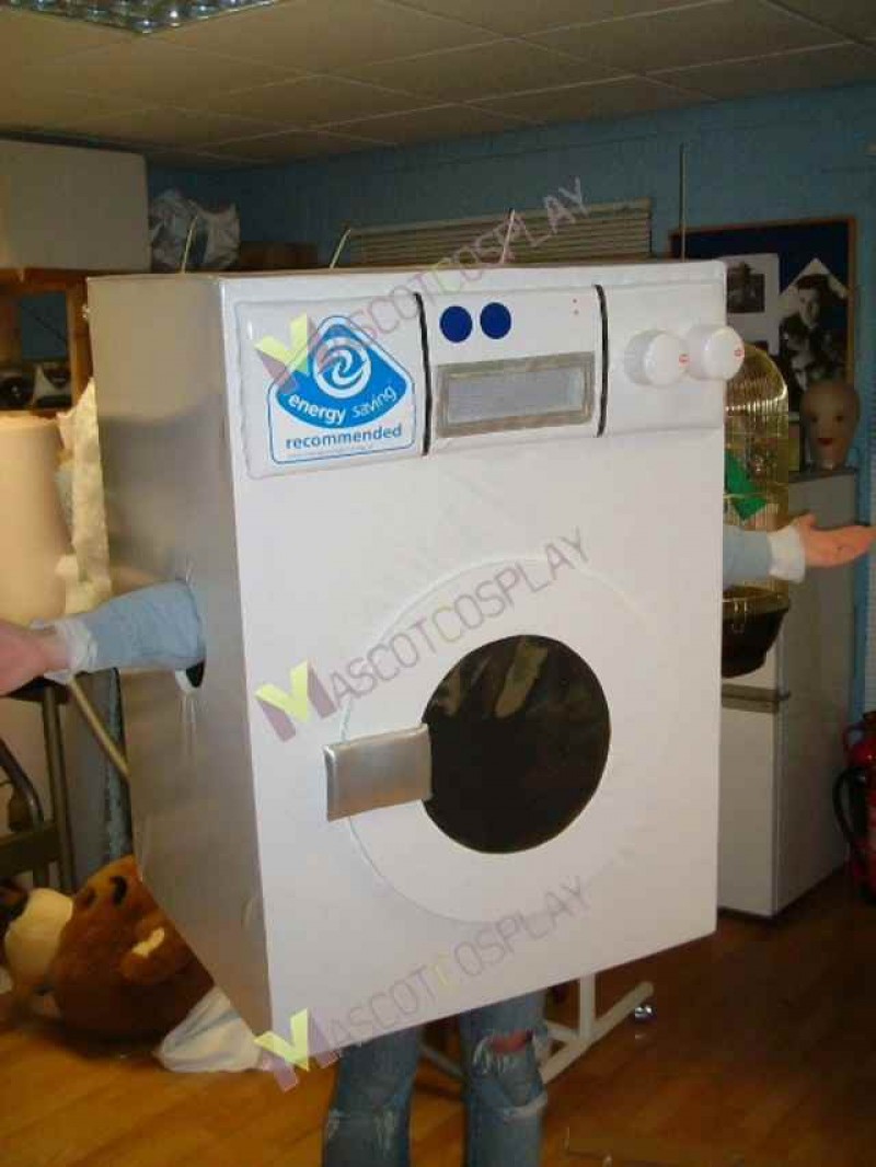 High Quality Adult Energy Saving Washing Machine Mascot Costume