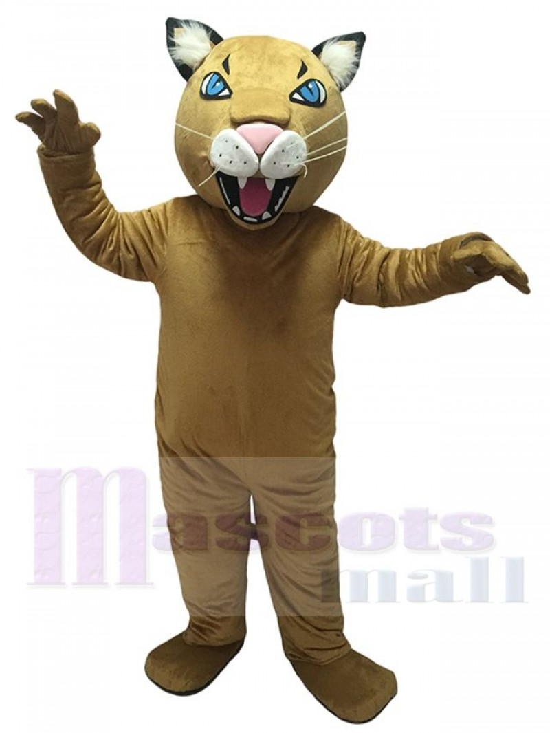 Fierce Adult Puma/Cougar Mascot Costume