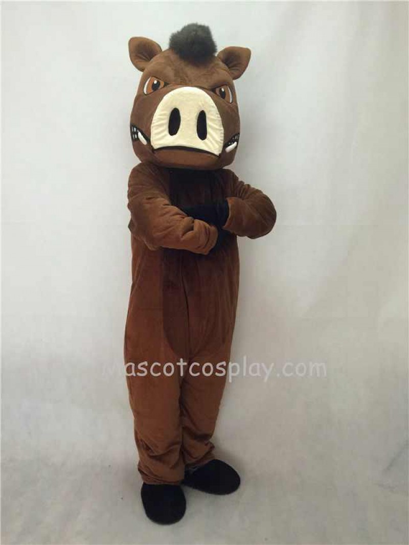 Fierce New Wild Boar Pig Hog Mascot Costume