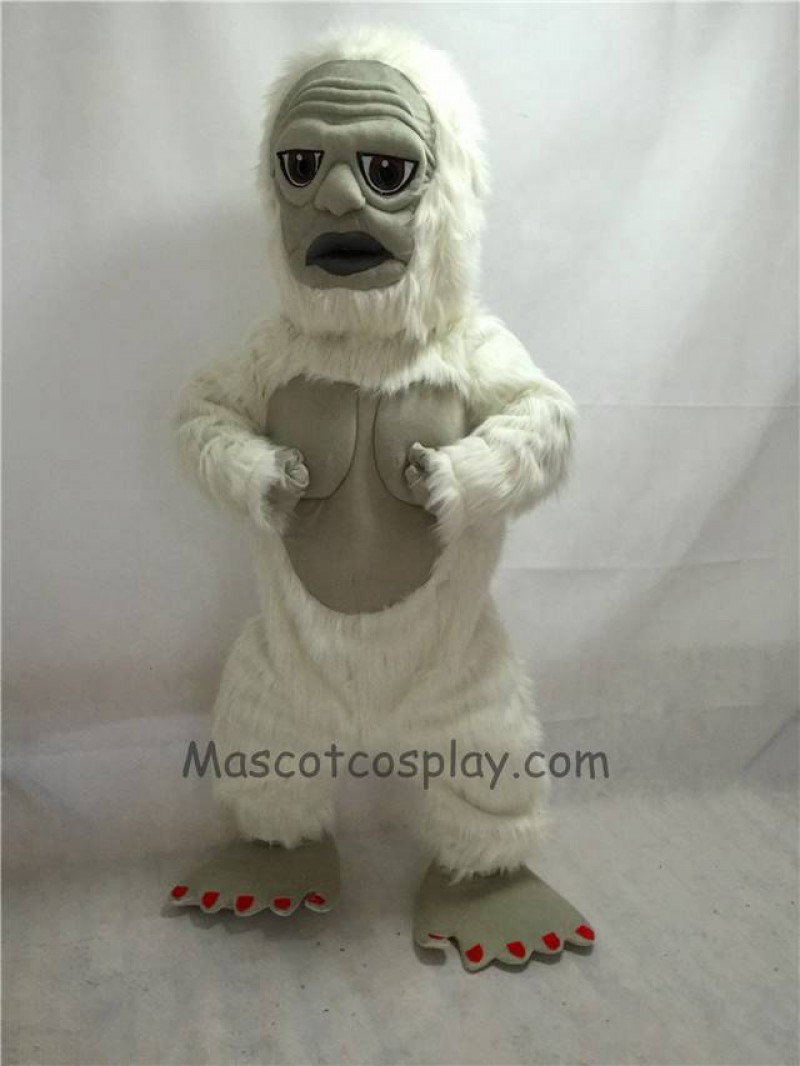 Fierce New Yeti Mascot Costume