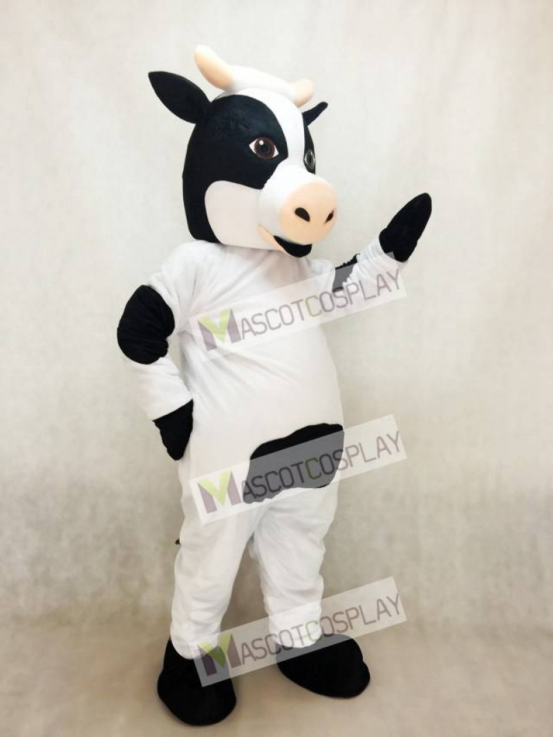 Cute Dairy Cow Mascot Costume