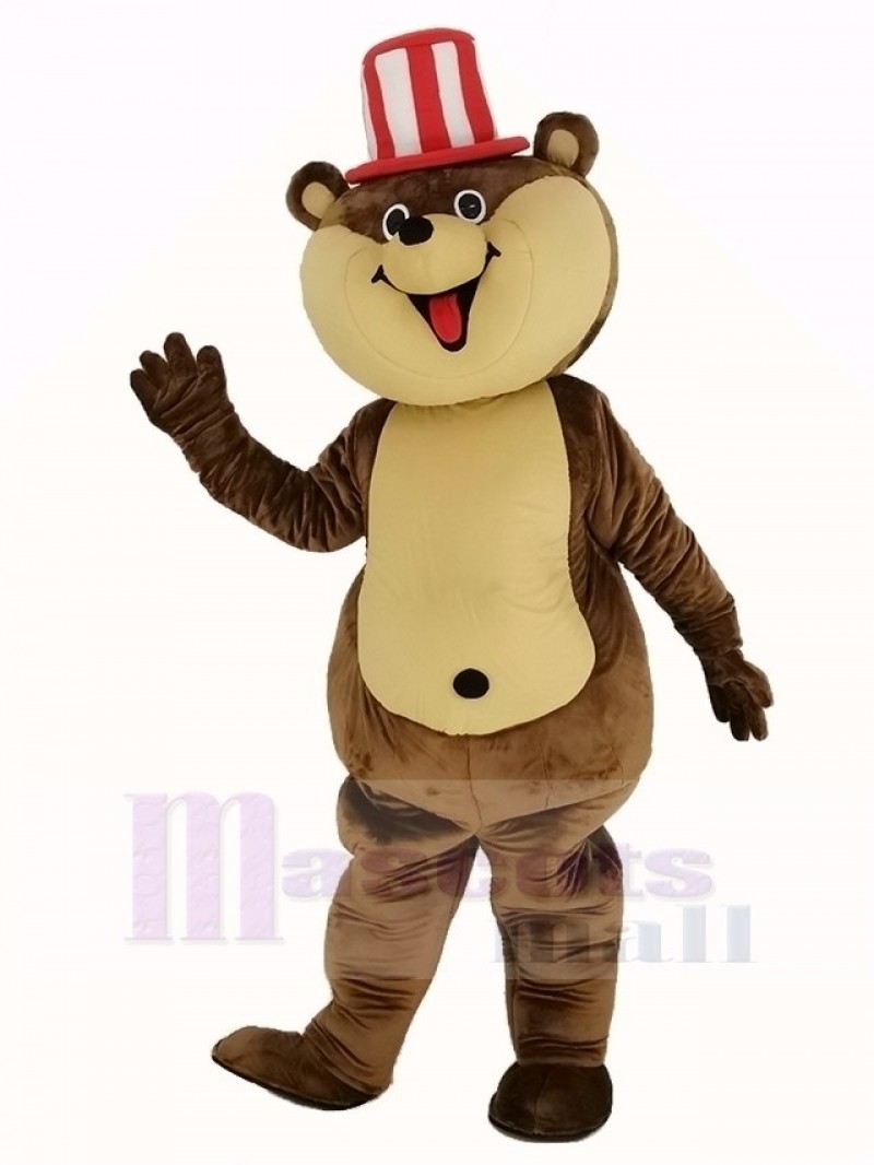 Huge Brown Teddy Bear Mascot Costume