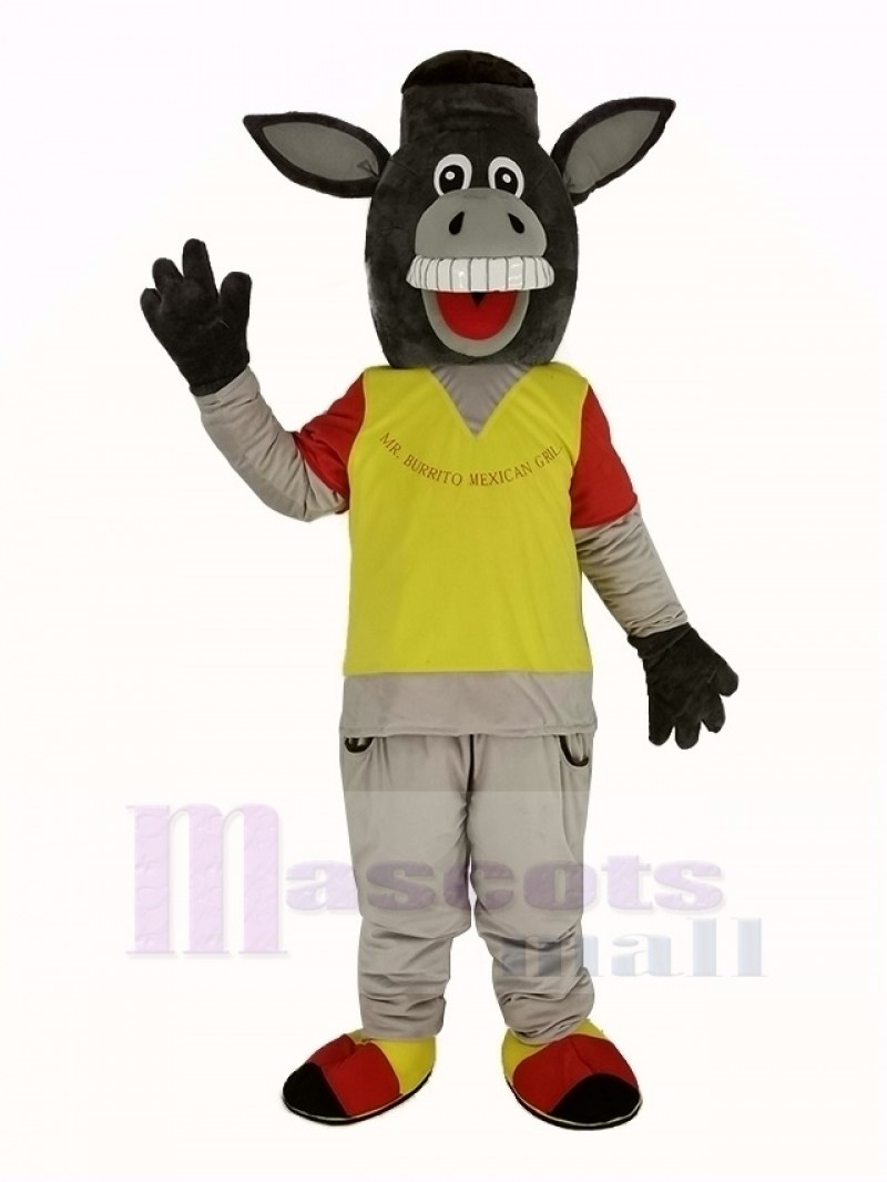 Funny Martin the Donkey Mascot Costume