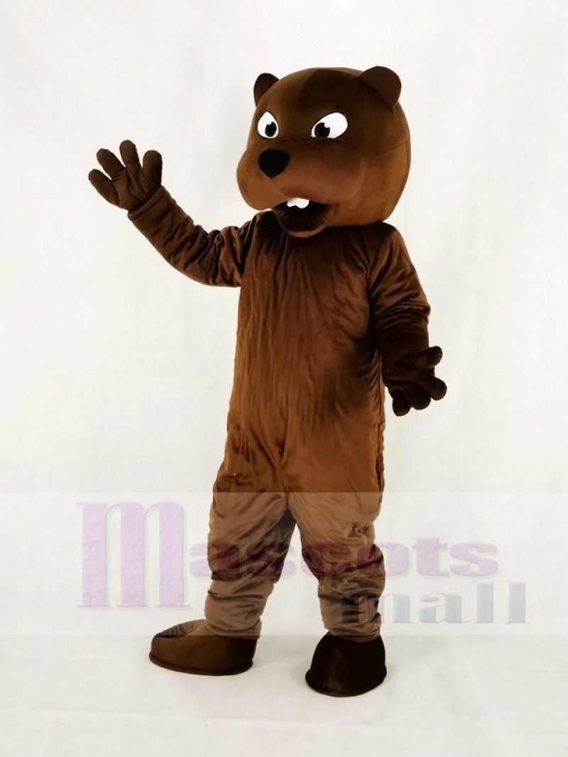 Sport Power Beaver Mascot Costume Animal