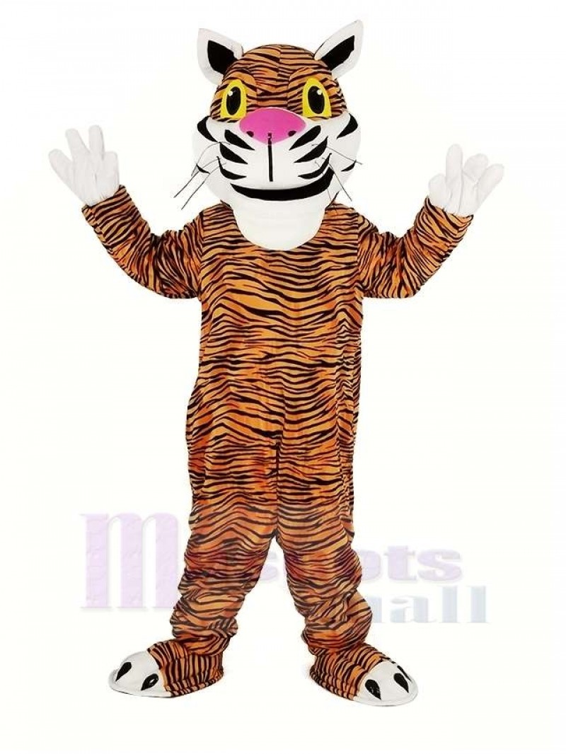 Power Tiger Mascot Costume Animal