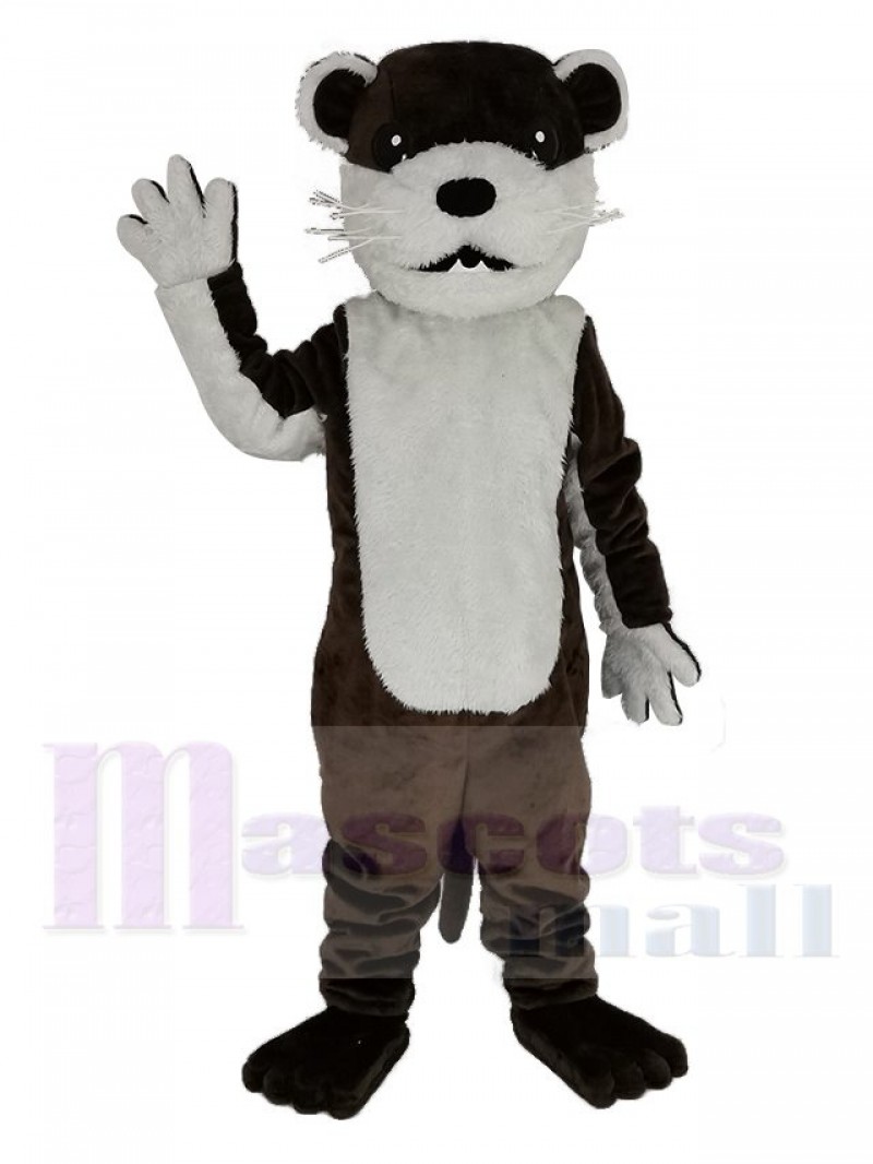 Brown Otter Mascot Costume Animal