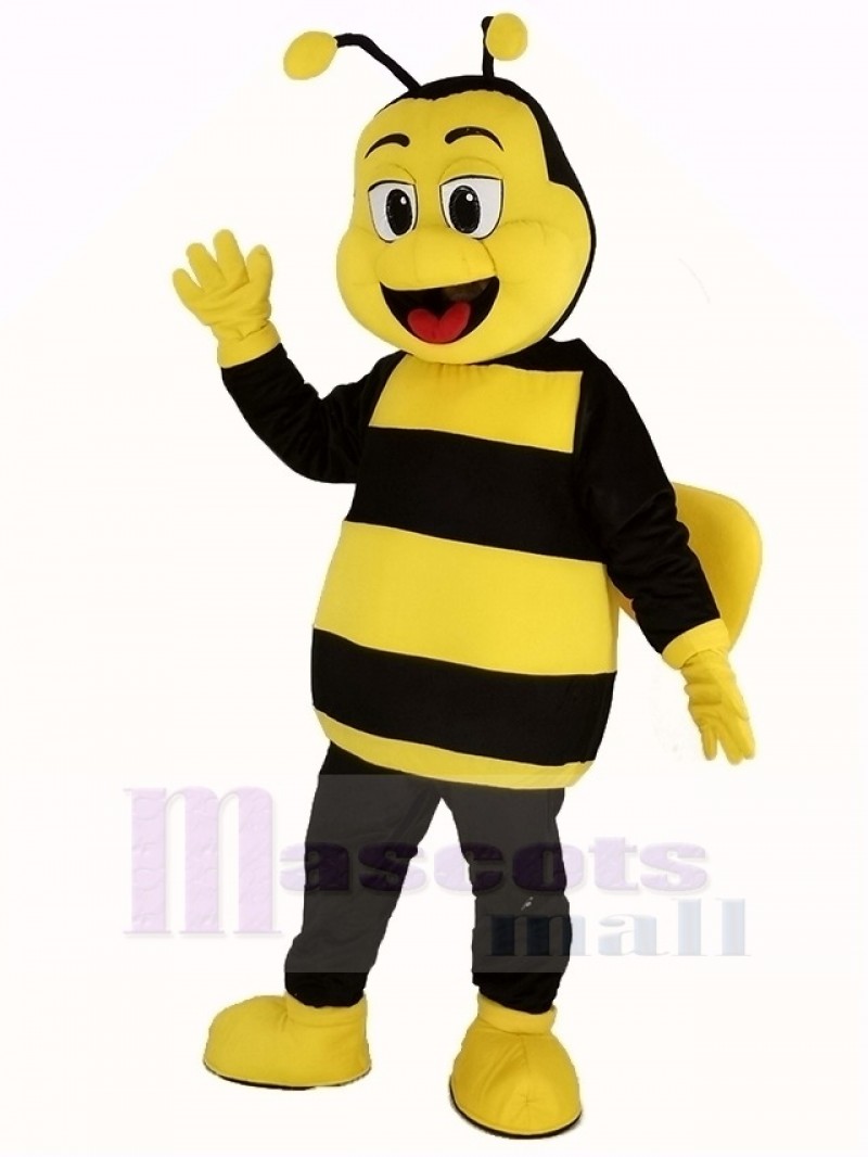 Happy Bee Mascot Costume