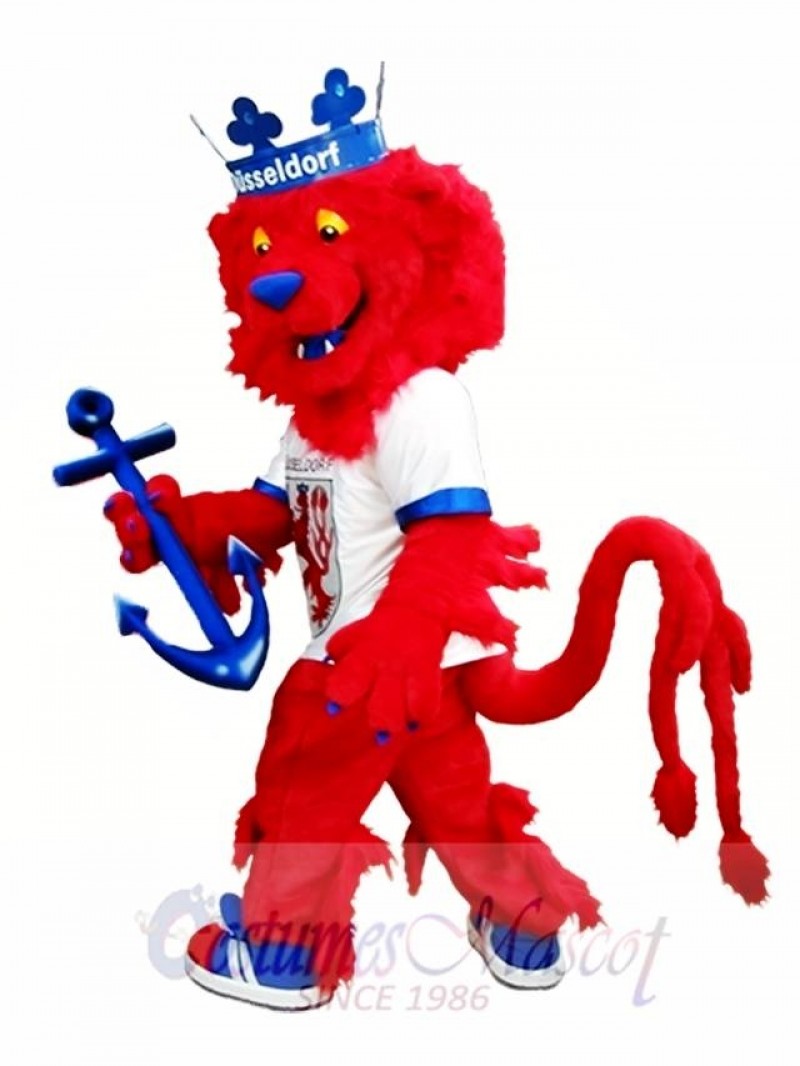 Red Lion Mascot Costume King Lion Mascot Costumes