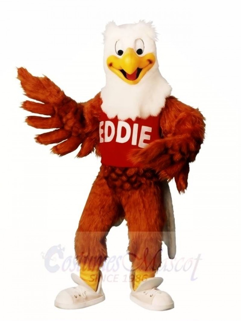 Brown Eddie Eagle Mascot Costumes Animal 