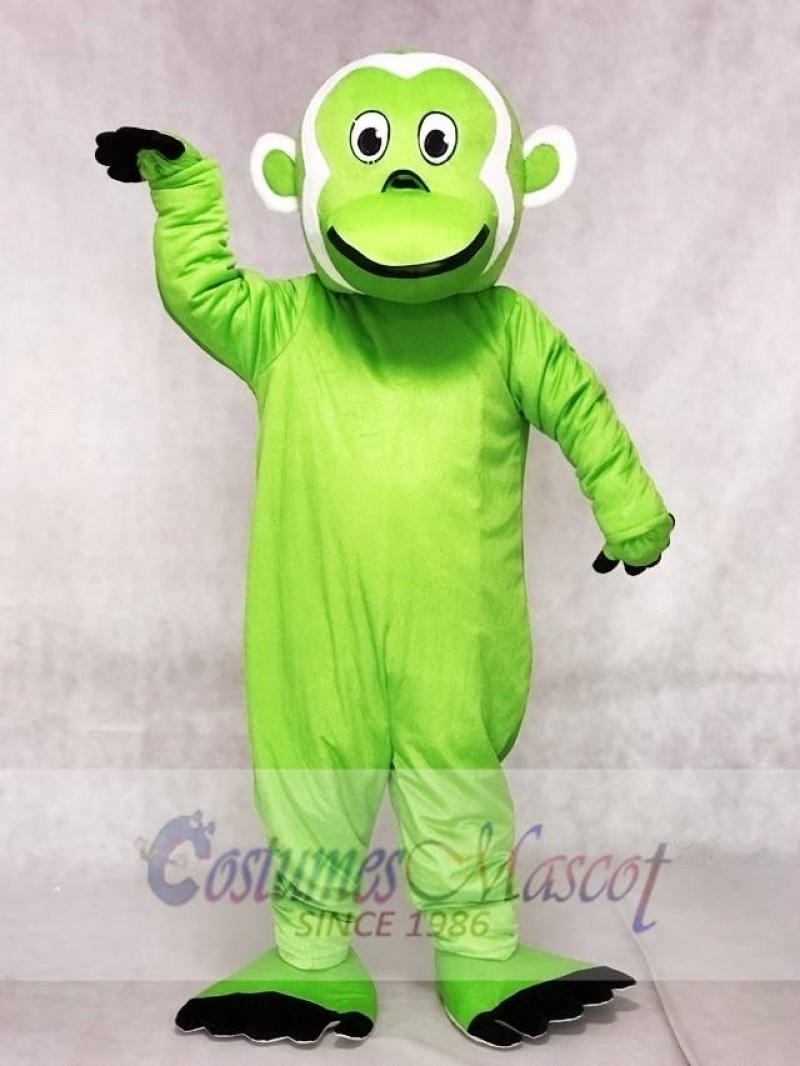 Green Bearded Monkey Mascot Costumes Animal