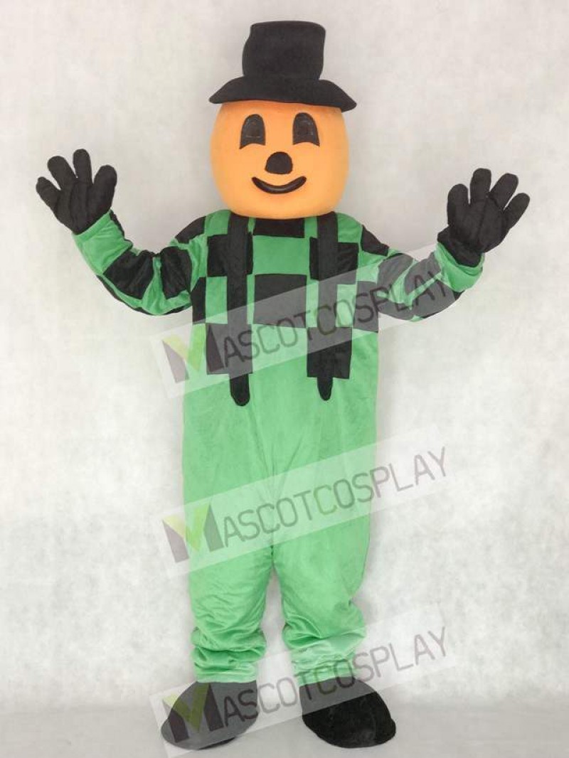Blinkey Pumpkin Halloween Mascot Costume