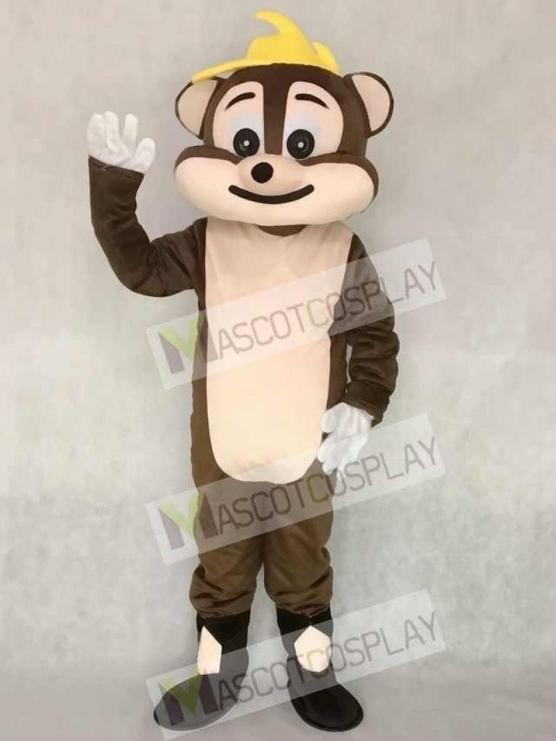 Brown Chipmunk Adult Mascot Costume Animal