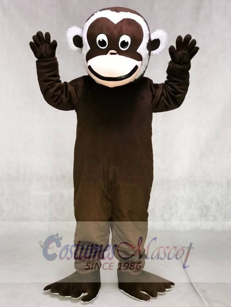 Cute Bearded Monkey Mascot Costumes Animal