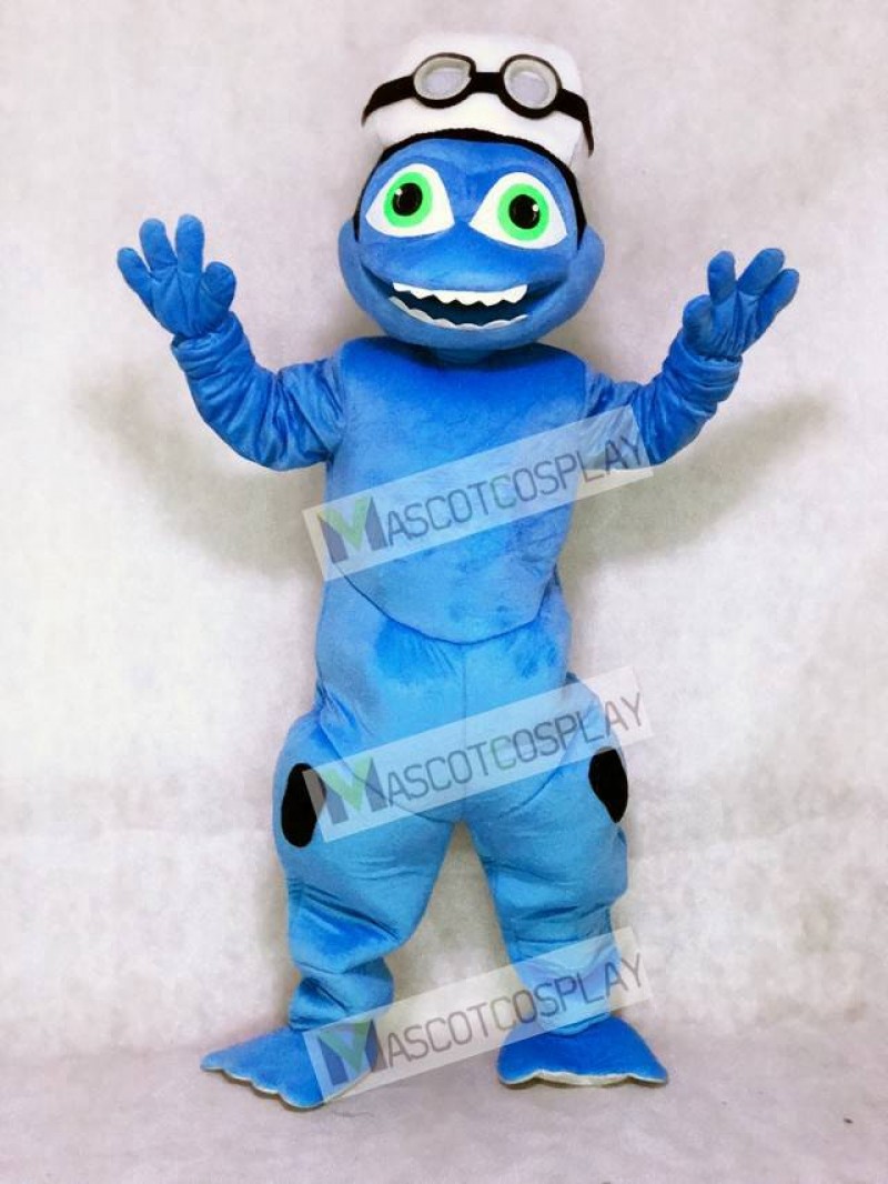 Crazy Frog Mascot Costume Fancy Dress Outfit Animal