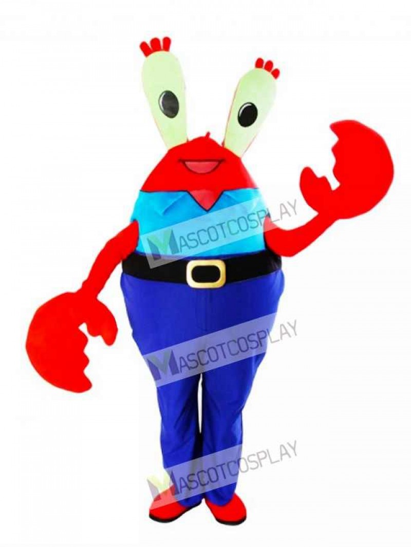 Mr. Krabs Crabs Mascot Costume