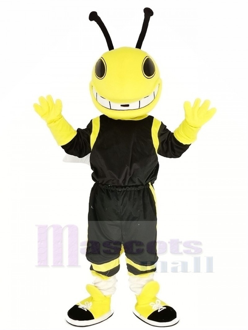 Yellow Hornets Mascot Costume Insect Animal